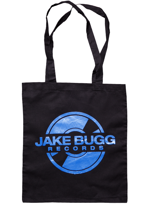 Jake Bugg Logo - Jake Bugg Official Online Store - Record Logo Black Tote Bag