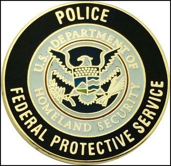 Police Logo - Federal Protective Service Police Logo Seal Lapel Pin