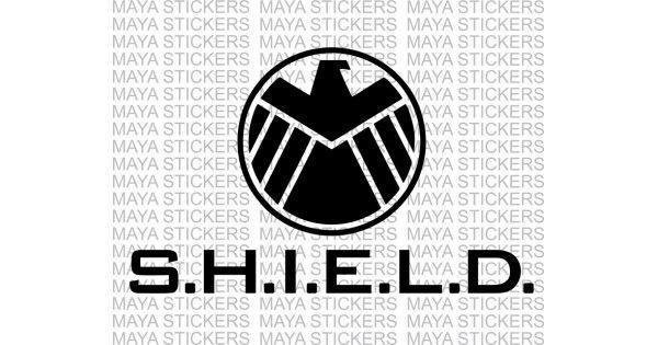 Avengers Shield Logo - Avengers eagle shield logo sticker / decals