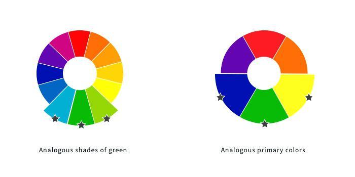 Color Wheel Flower Logo - Flower Design Color Wheel