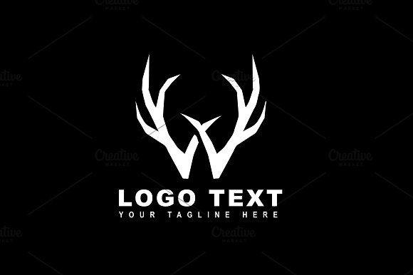 Antler Logo - Antler W Logo & Mock-Up - Vector ~ Logo Templates ~ Creative Market