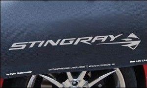 2014 Corvette Stingray Logo - C7 Corvette Fender Gripper Cover with Stingray Logo