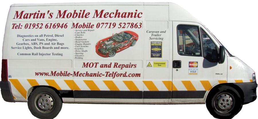 Your Mobile Mechanic Logo - Mobile Mechanic in Telford Call Martin on 07719527863 - Martin's ...