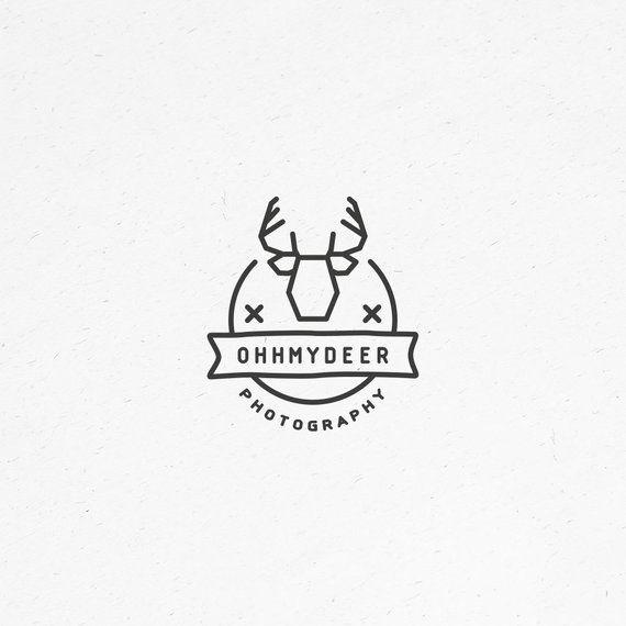 Antler Logo - premade logo design custom logo small business logo antler logo