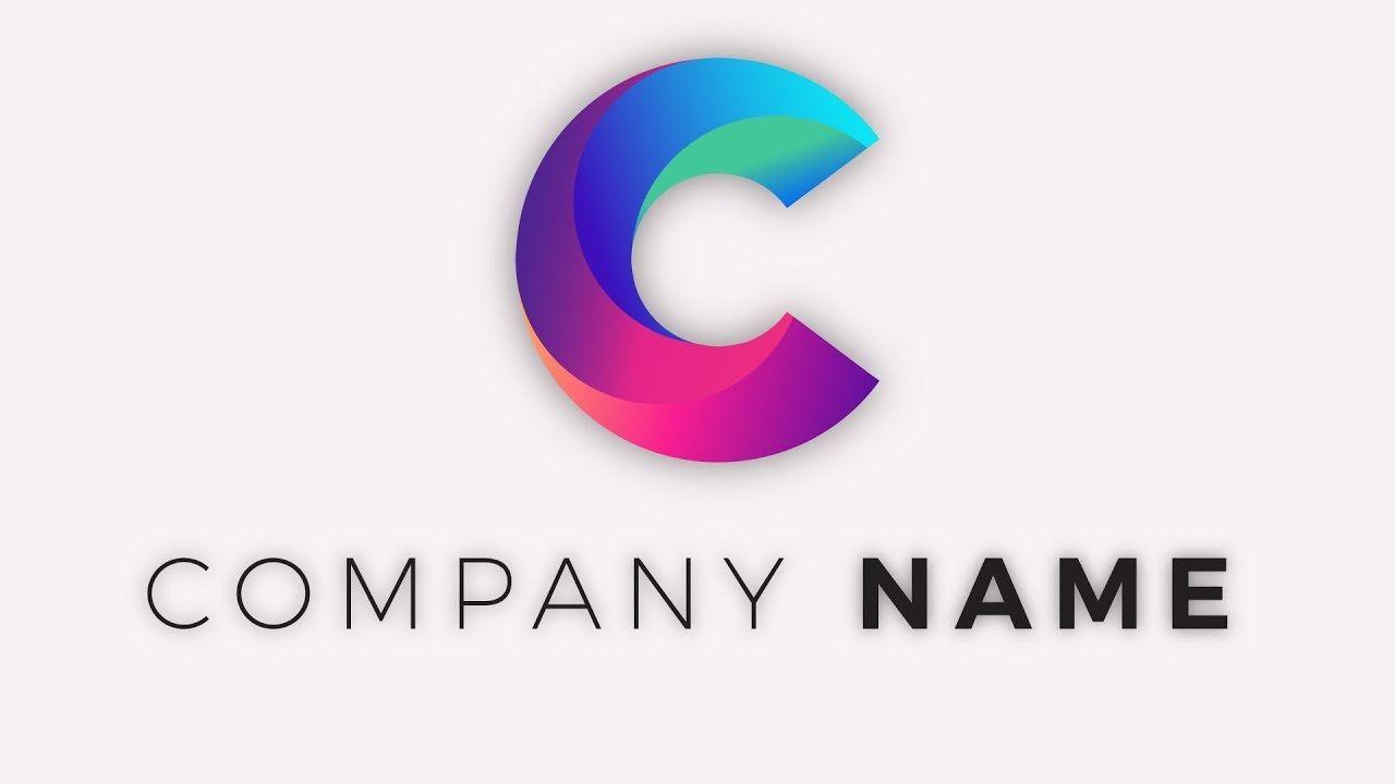 C Company Logo - Adobe Illustrator || Logo Idea for Letter C - YouTube