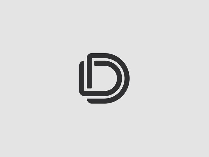 White D Logo - Logo Design Inspiration: 33 Really Simple Minimally Awesome Logos ...