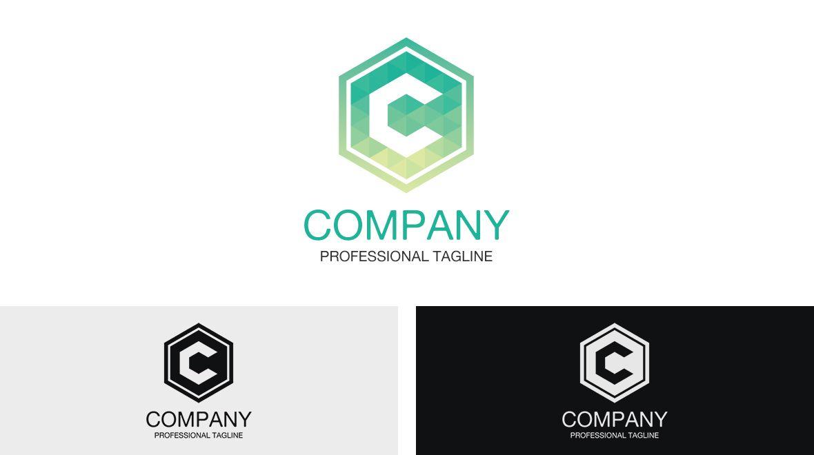 C Company Logo - Letter Abstract Logo & Graphics