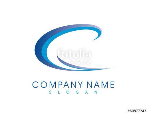 C Company Logo - C wave logo