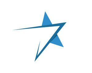 Blue Star Logo - Star Logo | Logos | Star logo, Logos, Logo design