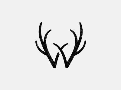 Antler Logo - W. my stuff. Logo design, Logos and Logo inspiration