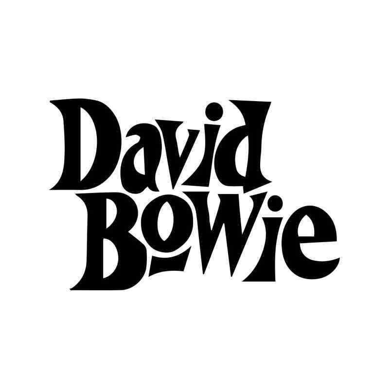 David Bowie Logo - David Bowie Logo Vinyl Sticker