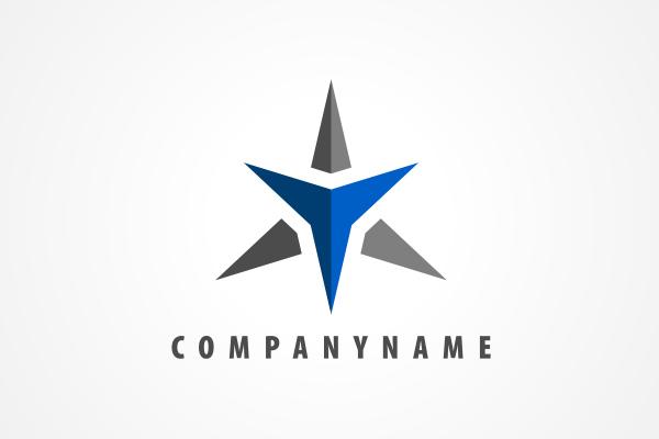Star Logo - Free Logo: Double Star Logo