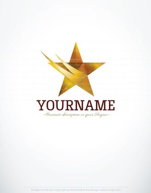 Star Logo - 3D Star Logo + FREE Business Card