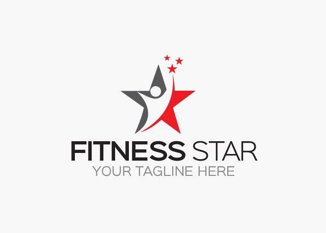 Star as Logo - Fitness Star Logo - Graphic Pick