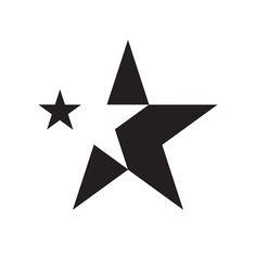 Black and White Star Logo - 140 Best Star Logo images | Star logo, Logo branding, Arrows