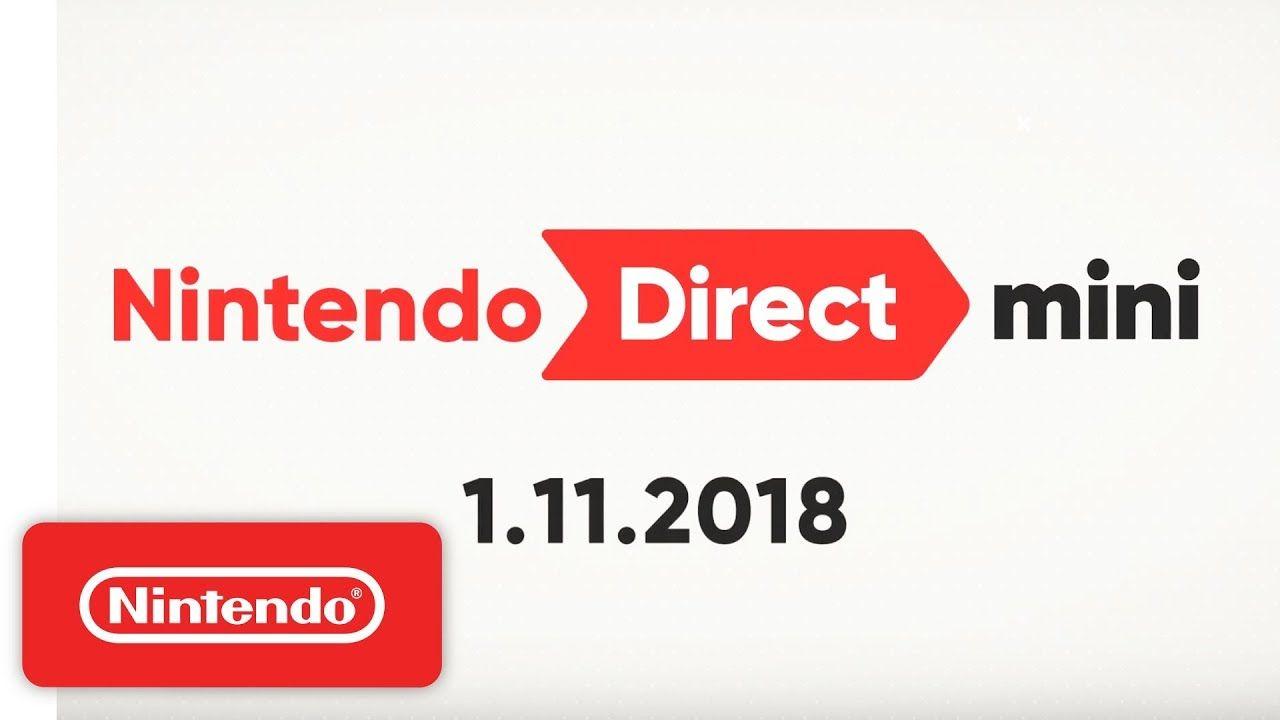 Youtube.com Mini Logo - Nintendo Direct Mini 1.11.2018