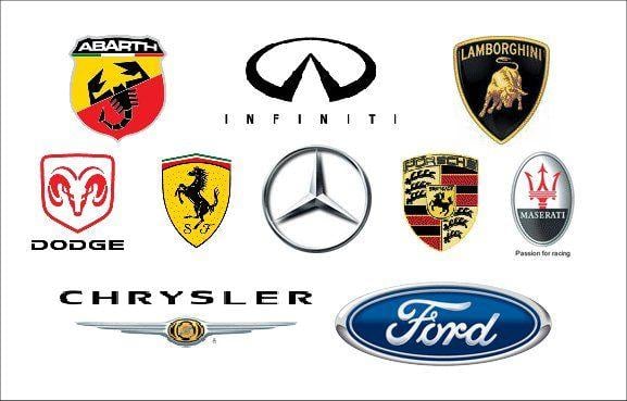 High-End Car Logo - expensive car logos
