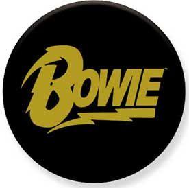 David Bowie Logo - David Bowie- Logo pin (pinX438)
