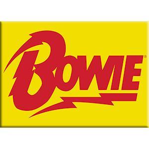 David Bowie Logo - David Bowie - Bolt Logo Magnet – Rock Merch Universe