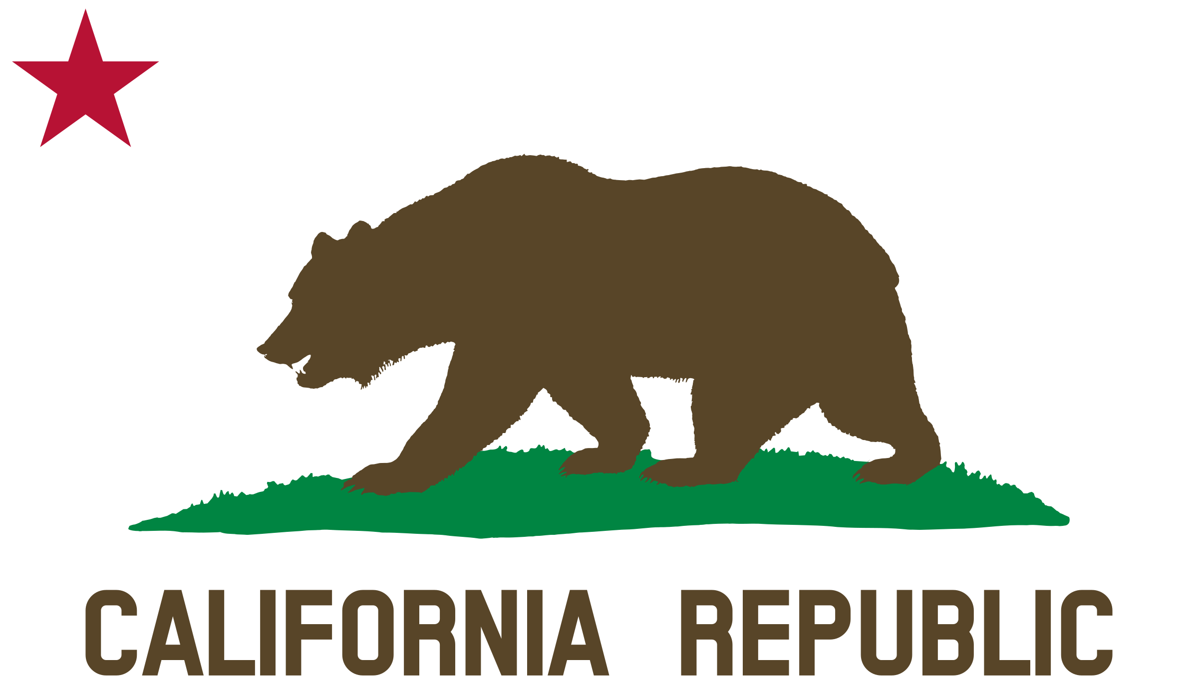 California Star Logo - California bear Logos