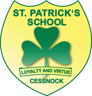 St. Patrick Logo - St Patrick's Primary School, Cessnock in the Catholic Diocese