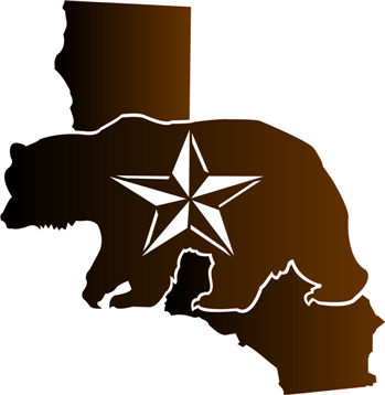 California Star Logo - Cali Bear Star - Airbrush Tattoos - Island Tribal Designs