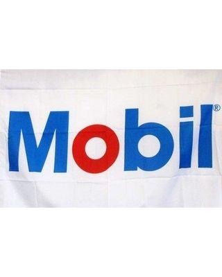 Words with F Logo - New Deal Alert: NeoPlex Mobil Gas Oil Logo with Words Polyester 2' x