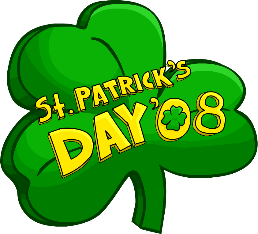 St. Patrick Logo - Image - St. Patrick's Day Party 2008 Logo.png | Club Penguin Music ...