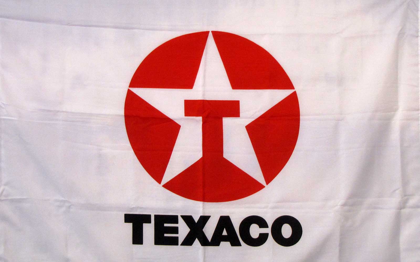 Words with F Logo - NeoPlex F-1876 TEXACO GAS OIL LOGO W/ WORDS 2 1/2 X 3 1/2 FLAG