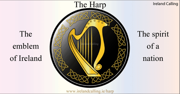 Irish Harp Logo - The harp – national emblem of Ireland | Ireland Calling