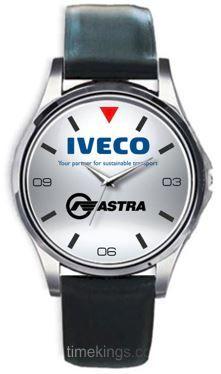 Iveco Astra Logo - Iveco Astra Equipment Logo Leather Watch