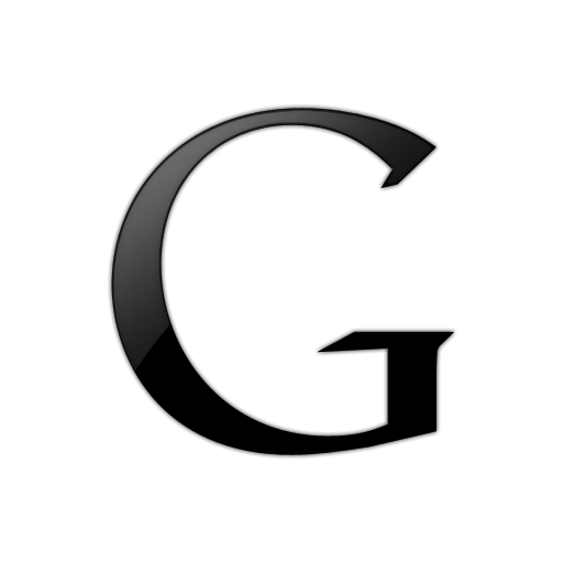 Black G Logo - g, google, logo icon