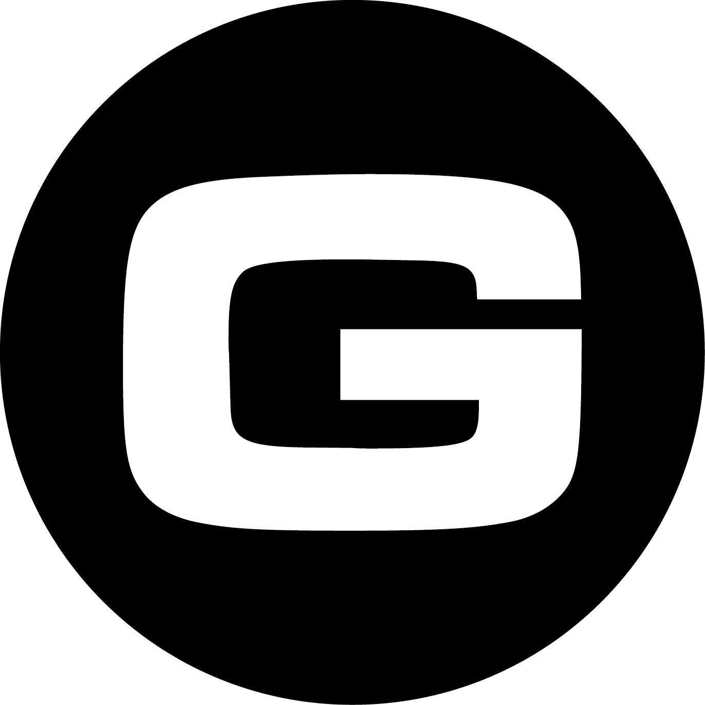 Black G Logo - Pages