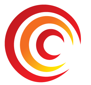 Half Red Circle Logo - Create a Logo Free Moon Logo Template