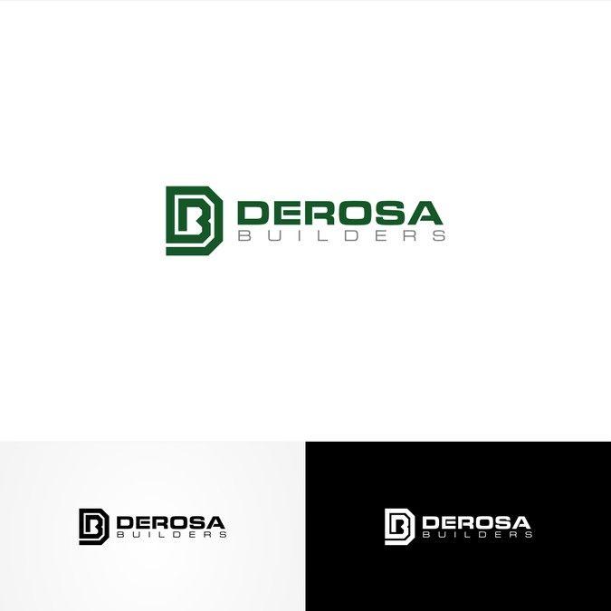 Detail Company Logo - Luxury Construction Company Logo and Card Design