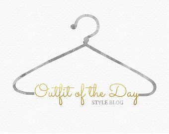 Fashion Style Logo - Fashion hanger logo | Etsy