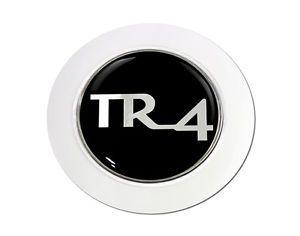 In a Circle with a Black B Logo - Triumph TR4 Black B/G Logo Permit Holder | eBay