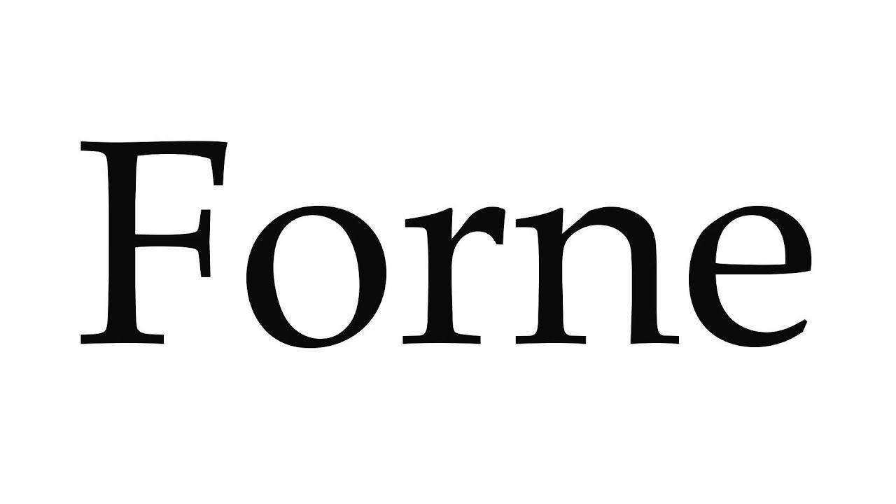 Forne Logo - How to Pronounce Forne