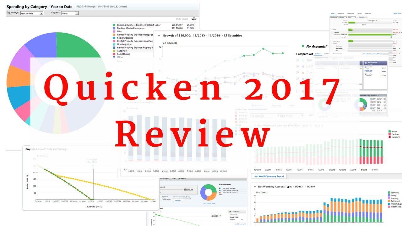 Quicken 2017 Logo - Quicken 2017 Review - Deluxe, Premier, Home & Business - YouTube