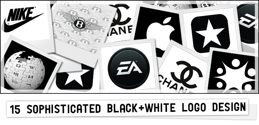 Black and White Famous Logo - The Power of Color: 15 Sophisticated Black and White Logos