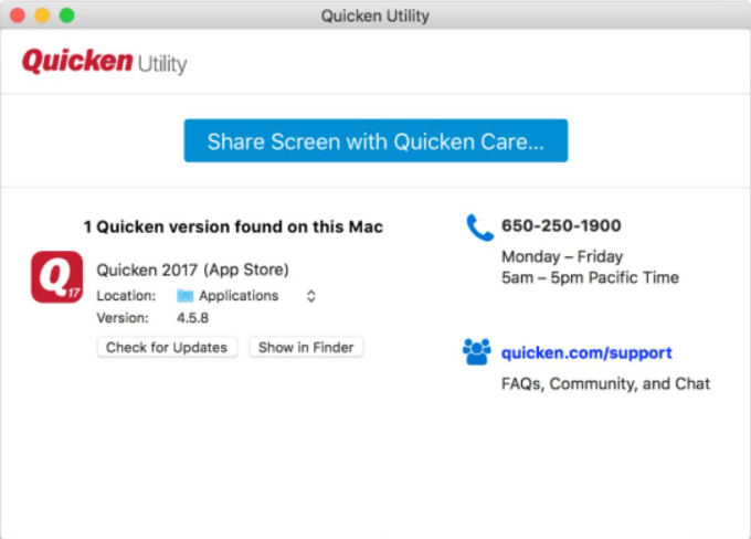 Quicken 2017 Logo - Updating Quicken Mac Purchased from Mac App Store