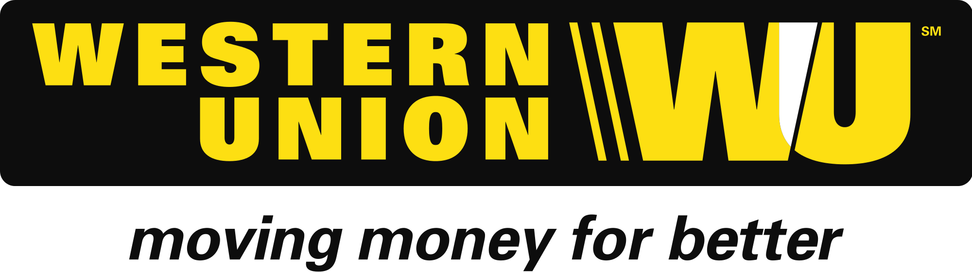 Western Union Logo - File:Logo Western Union WU.svg - Wikimedia Commons