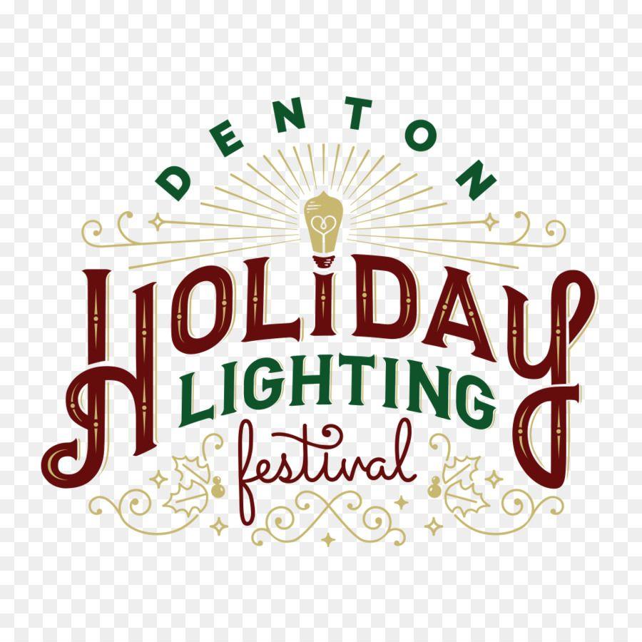 Christmas Holiday Logo - Discover Denton Welcome Center Denton Co. Christmas Lights Holiday ...