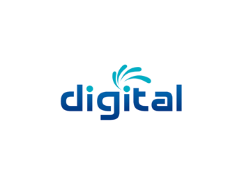 Digital Logo - Logo design entry number 147 by aqif. digital logo contest