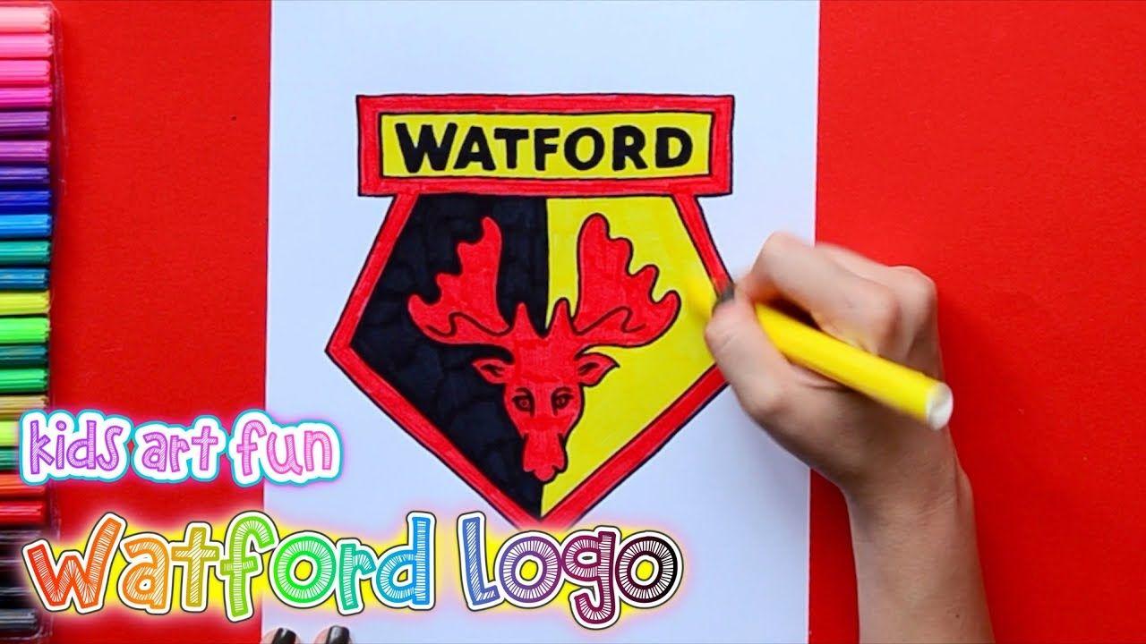 Watford Logo - How to draw and color Watford Logo - English Premier League Series ...