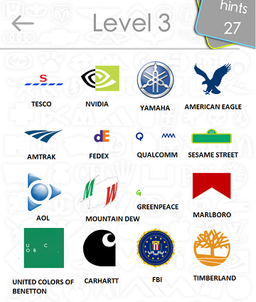Italy Clothing Logo - Logos Quiz Answers: Level 3 Part 4iTouchApps.net – #1 iPhone/iPad ...