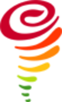 Rainbow Oval Logo - Rainbow twister Logos