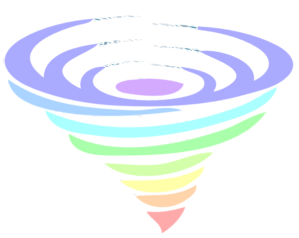 Rainbow Tornado Logo - Rainbow twister Logos