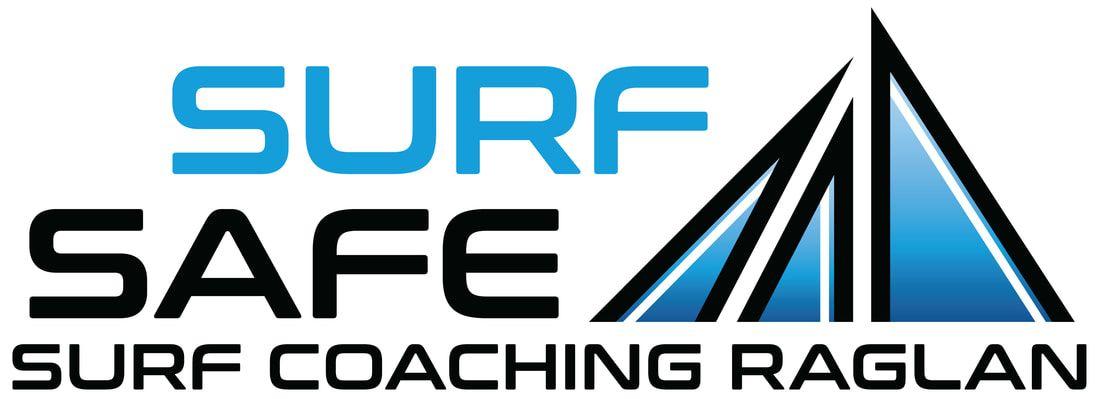 Safe Surf Logo - Surf Safe Surf Coaching Raglan