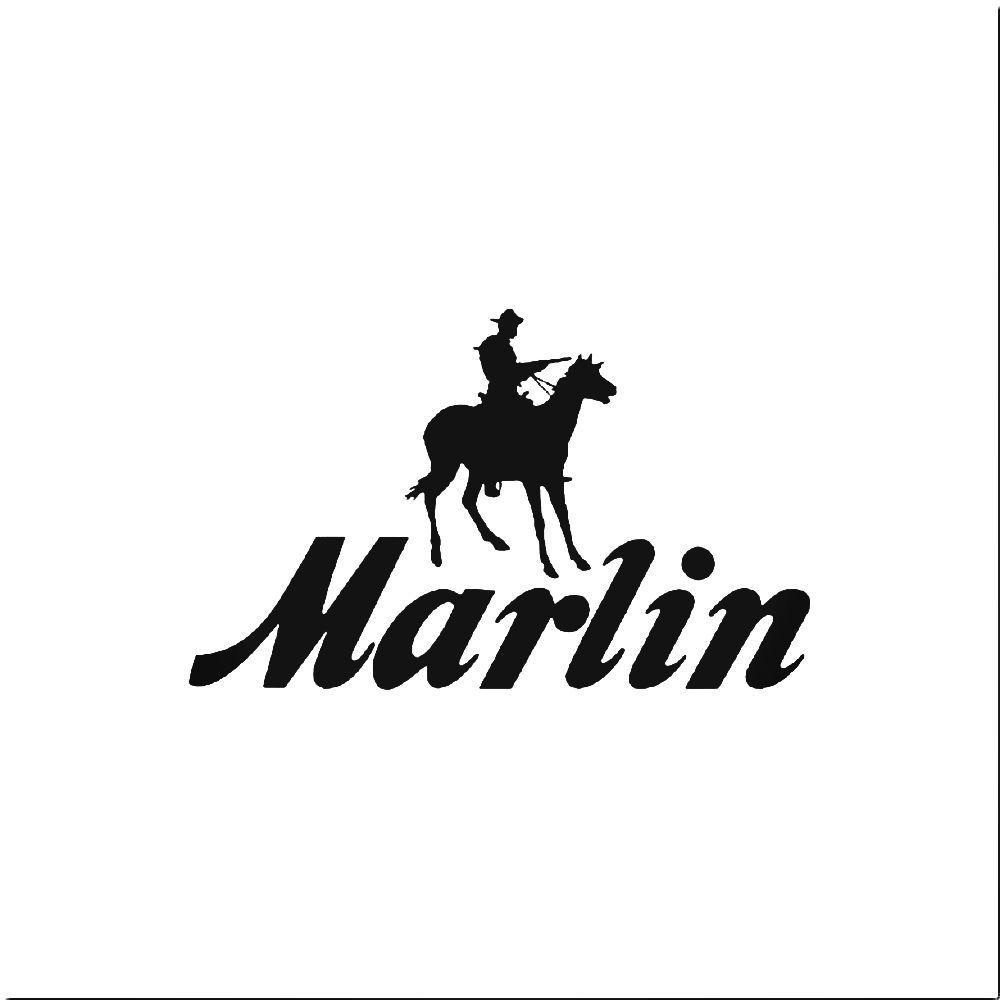 Firearms Logo - Marlin Firearms Logo Vinyl Decal Sticker